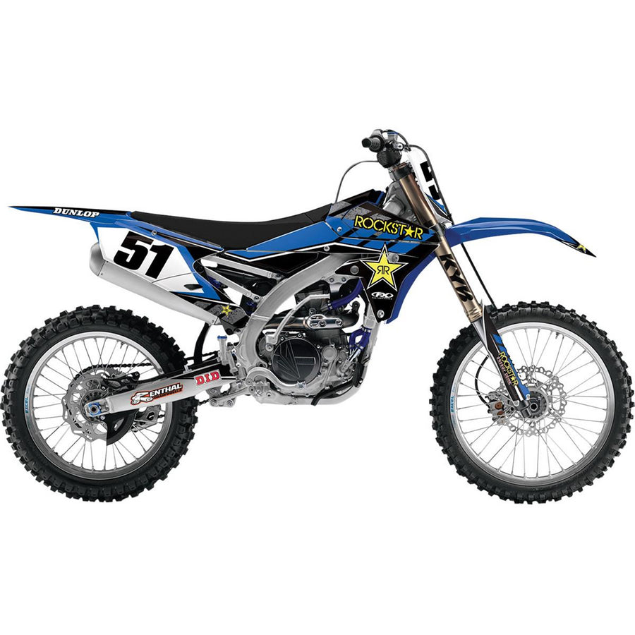 FX 16 ROCKSTAR COMPLETE SHROUD/TRIM/LOWER FORK GRAPHIC KIT#mpn_19-07218